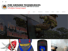 Tablet Screenshot of firegroundtech.com